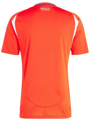Chile maillot domicile kit de football pour hommes premier uniforme vêtements de sport hauts de football chemise de sport coupe Euro 2024